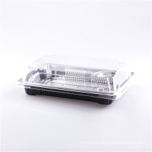 Food Packaging Plastic Plister Tray Disposable Plastic Take Away Printing Sushi Tray